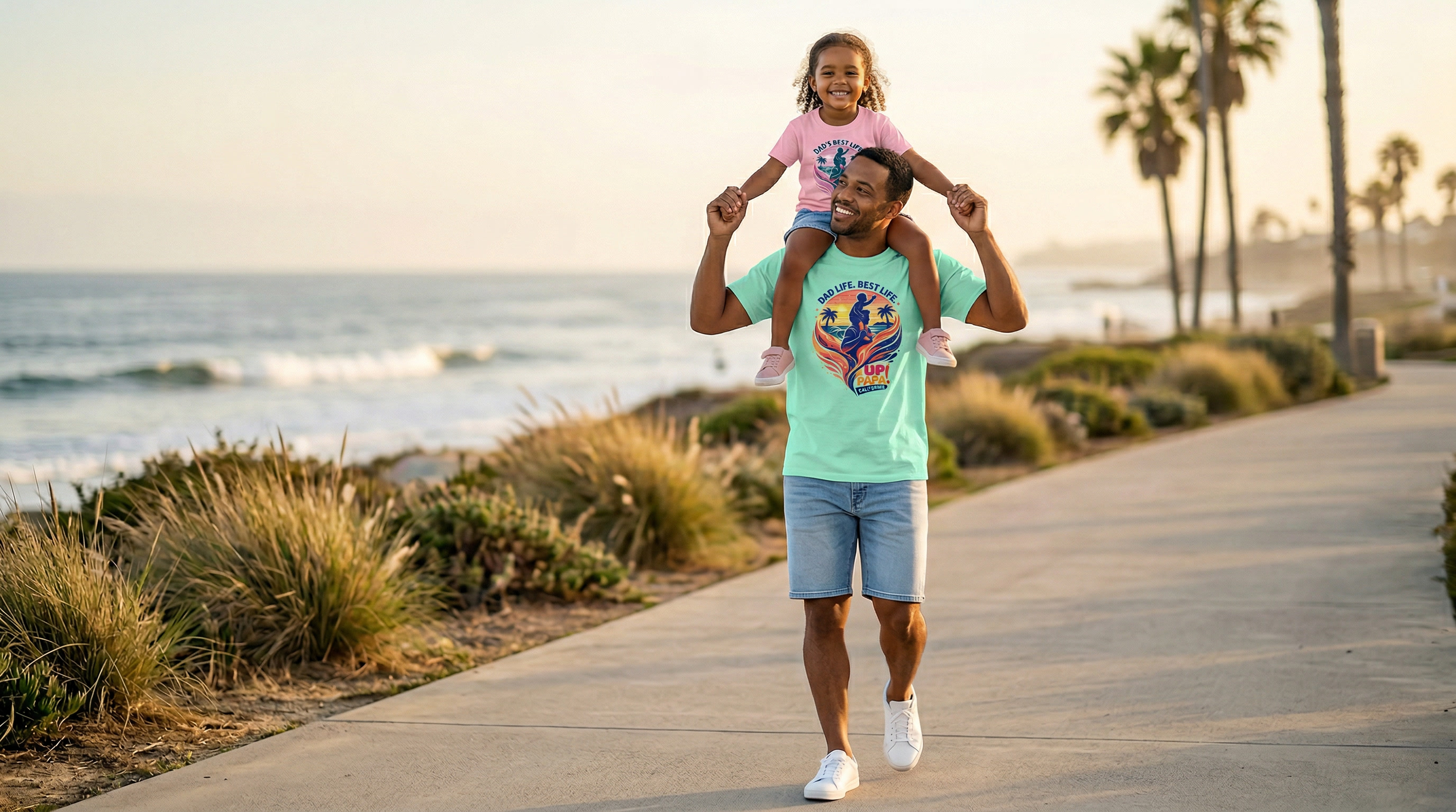 Dad & Kid Life Tee — California Edition